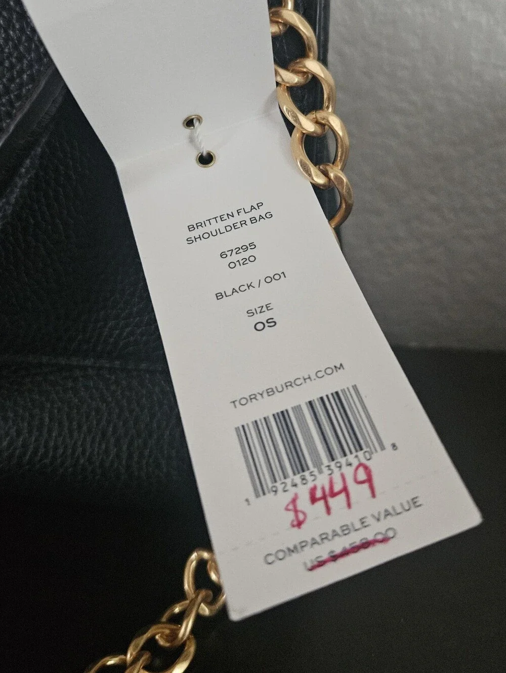 Tory Burch Britten Flap Shoulder/Crossbody Bag NWT